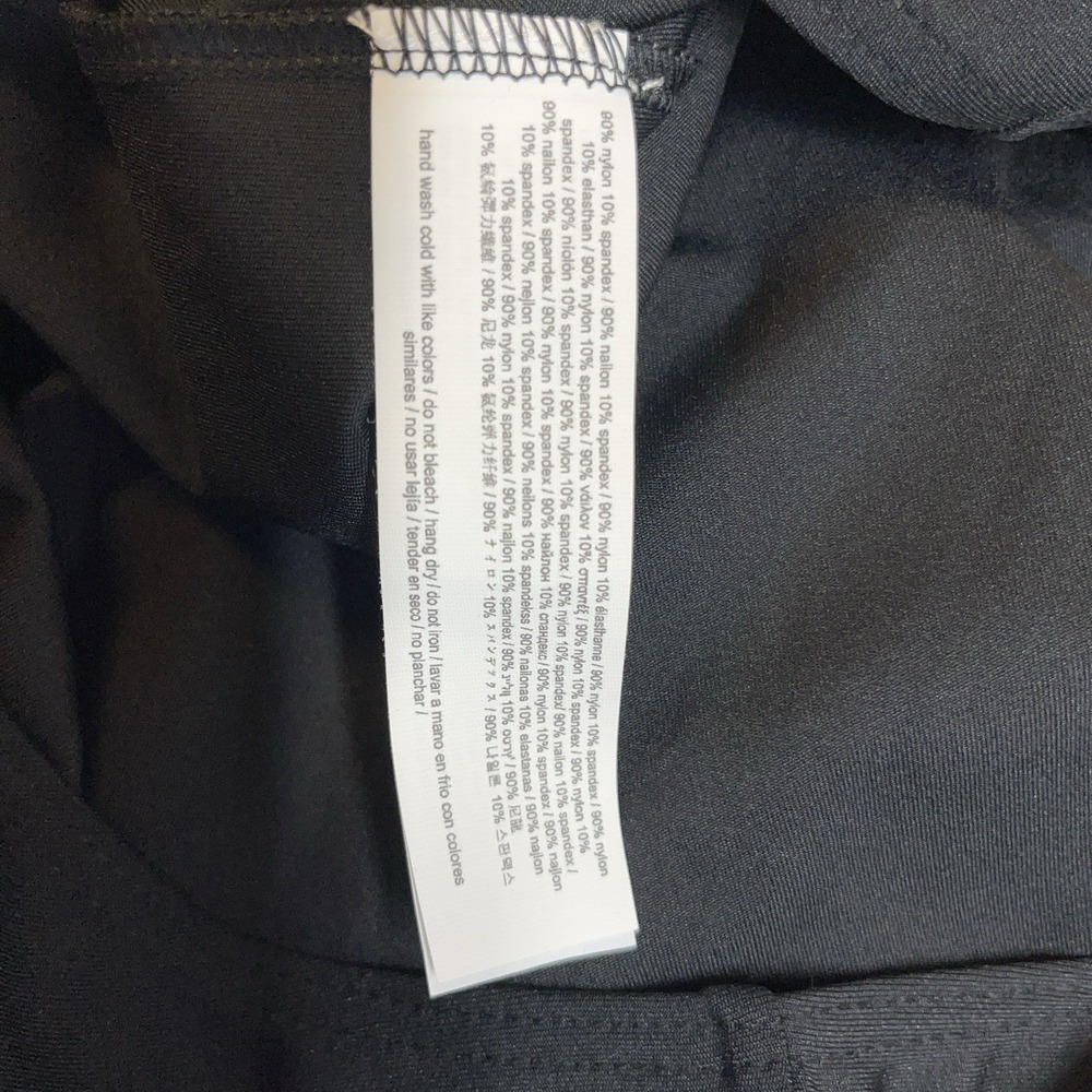 NWT Capezio Long Sleeve Unitard XL Black Full Length Dance TB114 - Picture 9 of 11